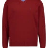 Fynch-Hatton, Pullover, Baumwolle, Rot Meliert