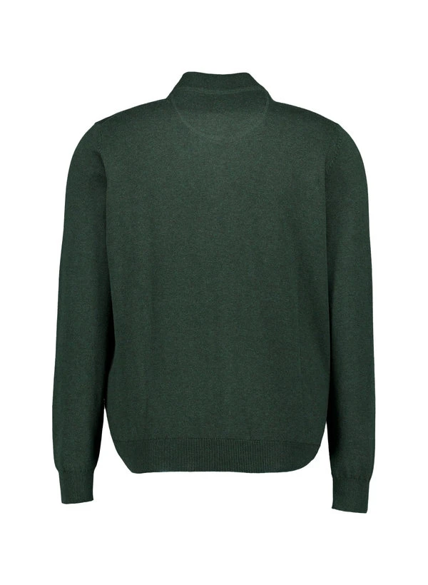 Fynch-Hatton, Cardigan, Baumwolle, dunkelgrün meliert Fynch-Hatton, Cardigan, Baumwolle, Dunkelgrün Meliert -Herrenausstatter Verkaufe 450069 norm2