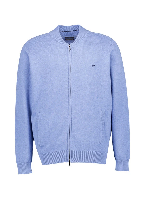 Fynch-Hatton, Cardigan, Baumwolle, kristallblau Fynch-Hatton, Cardigan, Baumwolle, Kristallblau -Herrenausstatter Verkaufe 450071 norm