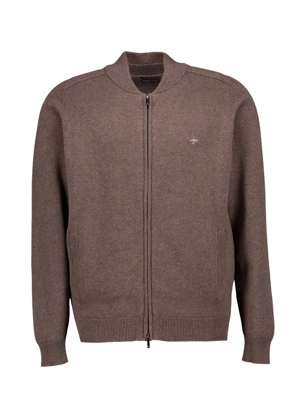 Fynch-Hatton, Cardigan, Baumwolle, braun Fynch-Hatton, Cardigan, Baumwolle, Braun -Herrenausstatter Verkaufe 450072 norm
