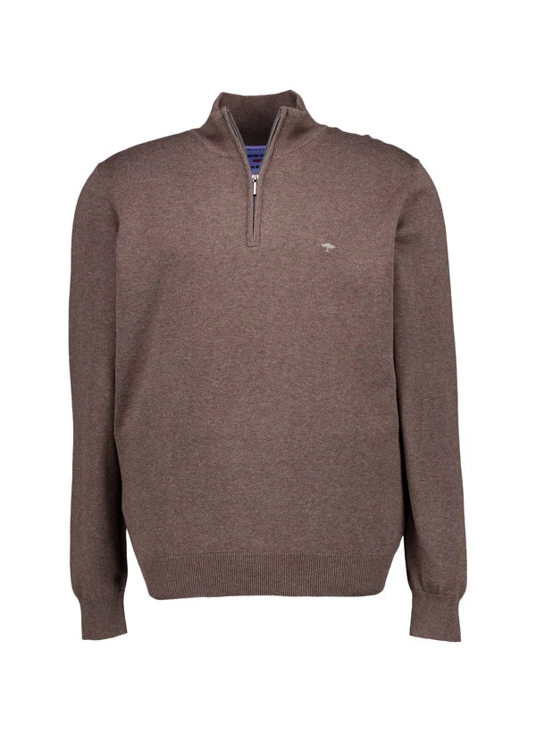 Fynch-Hatton, Troyer, Baumwolle, braun meliert Fynch-Hatton, Troyer, Baumwolle, Braun Meliert -Herrenausstatter Verkaufe 450087 norm