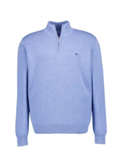 Fynch-Hatton, Troyer, Baumwolle, Blau Meliert