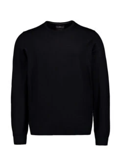 Fynch-Hatton, Pullover, Merinowolle, Black