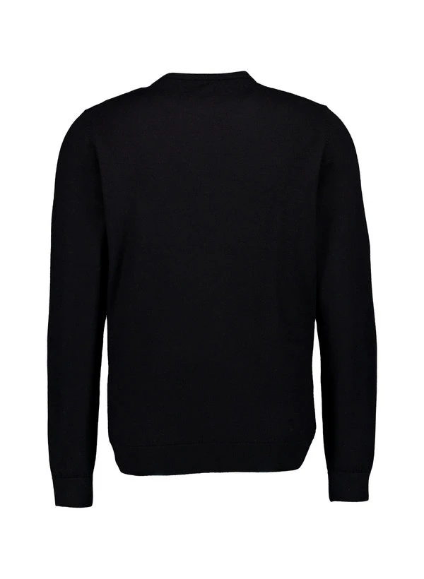 Fynch-Hatton, Pullover, Merinowolle, black Fynch-Hatton, Pullover, Merinowolle, Black -Herrenausstatter Verkaufe 450115 norm2