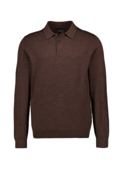 Fynch-Hatton, Pullover, Merinowolle, Darkchocolate