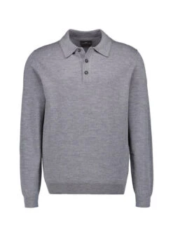 Fynch-Hatton, Pullover, Merinowolle, Steel