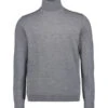 Fynch-Hatton, Rollkragenpullover, Merinowolle, Grau Meliert