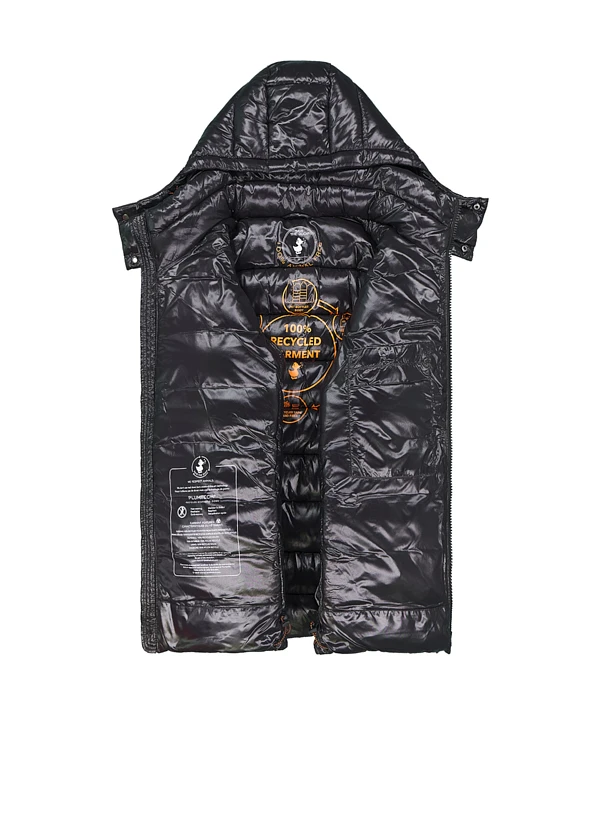 SAVE THE DUCK, Steppjacke Florian, Mikrofaser PLUMTECH®, schwarz SAVE THE DUCK, Steppjacke Florian, Mikrofaser PLUMTECH®, Schwarz -Herrenausstatter Verkaufe 450168 norm3