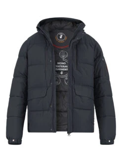 SAVE THE DUCK, Steppjacke Alter, Mikrofaser PLUMTECH®, Schwarz