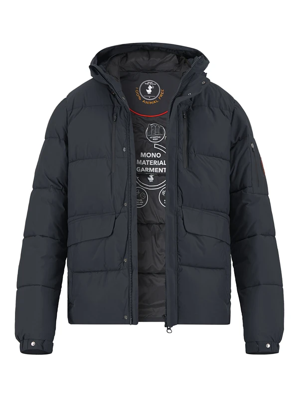 SAVE THE DUCK, Steppjacke Alter, Mikrofaser PLUMTECH®, schwarz SAVE THE DUCK, Steppjacke Alter, Mikrofaser PLUMTECH®, Schwarz -Herrenausstatter Verkaufe 450174 norm