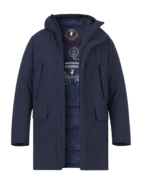 SAVE THE DUCK, Mantel Wilson, Mikrofaser PLUMTECH®, navy SAVE THE DUCK, Mantel Wilson, Mikrofaser PLUMTECH®, Navy -Herrenausstatter Verkaufe 450179 norm