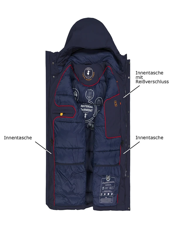 SAVE THE DUCK, Mantel Wilson, Mikrofaser PLUMTECH®, navy SAVE THE DUCK, Mantel Wilson, Mikrofaser PLUMTECH®, Navy -Herrenausstatter Verkaufe 450179 norm3