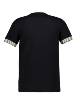 Fred Perry, T-Shirt, Baumwolle, Schwarz -Herrenausstatter Verkaufe 450212 norm2