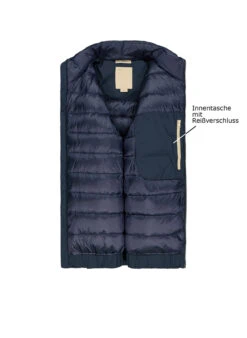 WOOLRICH, Daunenblouson, Mikrofaser, Navy -Herrenausstatter Verkaufe 450256 norm3