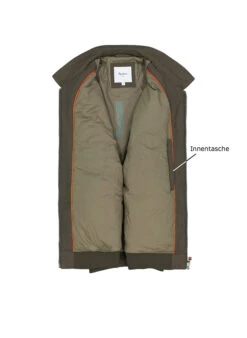 Pepe Jeans, Blouson Jaspar, Baumwolle Wattiert, Militärgrün 2 Pepe Jeans, Blouson Jaspar, Baumwolle Wattiert, Militärgrün -Herrenausstatter Verkaufe 450275 norm3