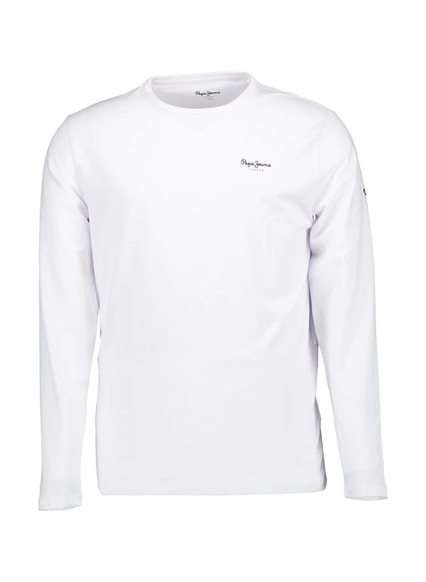 Pepe Jeans, Longsleeve, Slim Fit, Baumwolle, weiß Pepe Jeans, Longsleeve, Slim Fit, Baumwolle, Weiß -Herrenausstatter Verkaufe 450285 norm