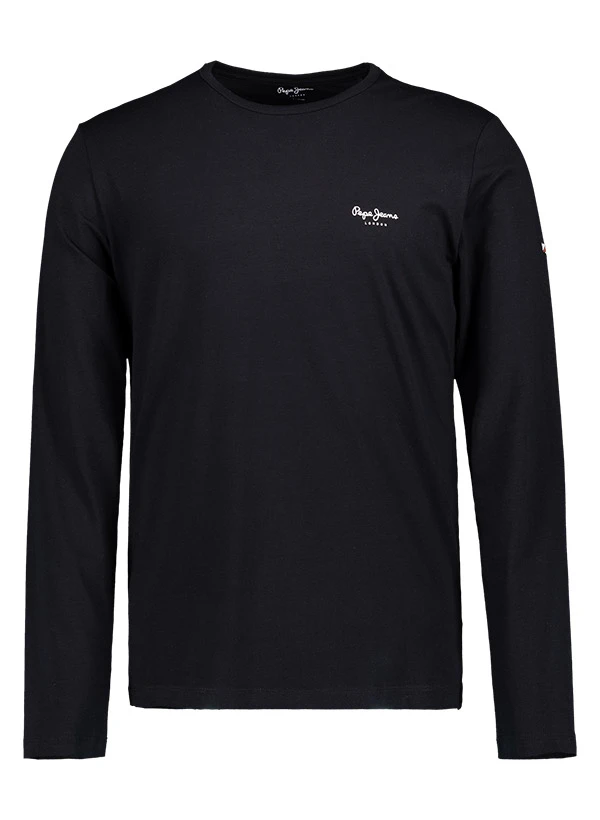 Pepe Jeans, Longsleeve, Slim Fit, Baumwolle, schwarz Pepe Jeans, Longsleeve, Slim Fit, Baumwolle, Schwarz -Herrenausstatter Verkaufe 450286 norm