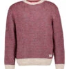 Pepe Jeans, Pullover Pacey, Mikrofaser, Rot Gemustert