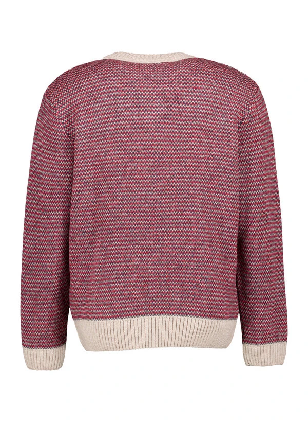Pepe Jeans, Pullover Pacey, Mikrofaser, rot gemustert Pepe Jeans, Pullover Pacey, Mikrofaser, Rot Gemustert -Herrenausstatter Verkaufe 450287 norm2