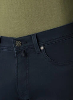 Pierre Cardin, Hose Lyon, Baumwolle, Navy -Herrenausstatter Verkaufe 450302 norm3