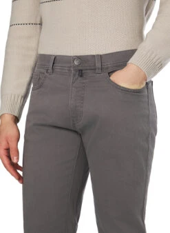 Pierre Cardin, Hose Lyon, Baumwolle, Granit -Herrenausstatter Verkaufe 450303 norm3