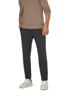 JUVIA, Sweatpants, Baumwolle, Dunkelgrau