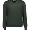 Gran Sasso, Pullover, Schurwolle, Flaschengrün Meliert