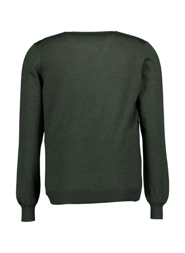 Gran Sasso, Pullover, Schurwolle, flaschengrün meliert Gran Sasso, Pullover, Schurwolle, Flaschengrün Meliert -Herrenausstatter Verkaufe 450334 norm2