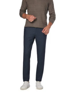 GARDEUR, Chino Tonic, Modern Fit, Mikrofase, Marine Meliert