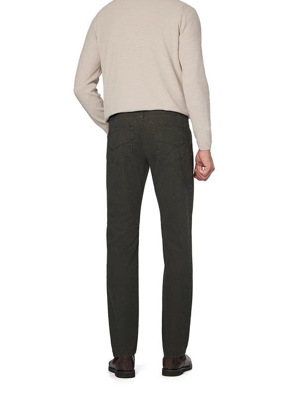 GARDEUR, Hose Bill, Modern Fit, Baumwolle, khaki meliert GARDEUR, Hose Bill, Modern Fit, Baumwolle, Khaki Meliert -Herrenausstatter Verkaufe 450351 norm2