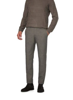 GARDEUR, Chino Bono, Modern Fit, Baumwolle, Camel Meliert