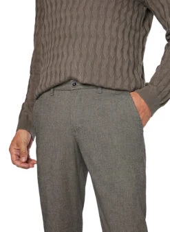 GARDEUR, Chino Bono, Modern Fit, Baumwolle, Camel Meliert -Herrenausstatter Verkaufe 450352 norm3