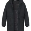 Pierre Cardin, Parka, Mikrofaser REPREVE®, Schwarz
