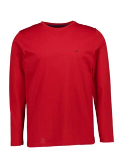 Fynch-Hatton, Longsleeve, Baumwolle, Garnetrot