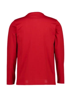 Fynch-Hatton, Longsleeve, Baumwolle, Garnetrot 2 Fynch-Hatton, Longsleeve, Baumwolle, Garnetrot -Herrenausstatter Verkaufe 450386 norm2