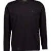 Fynch-Hatton, Longsleeve, Baumwolle, Schwarz
