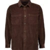 Fynch-Hatton, Overshirt, Cord, Dunkelbraun