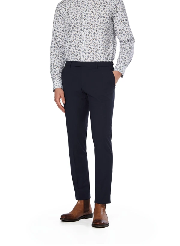 Pierre Cardin, Hose Ryan, Modern Fit, Schurwoll-Stretch, marine meliert Pierre Cardin, Hose Ryan, Modern Fit, Schurwoll-Stretch, Marine Meliert -Herrenausstatter Verkaufe 450525 norm