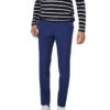Pierre Cardin, Hose Ryan, Modern Fit, Schurwoll-Stretch, Blau Meliert