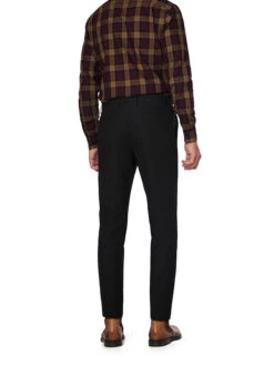 BOSS Black, Hose Kaiton, Slim Fit, Baumwolle, Schwarz 2 BOSS Black, Hose Kaiton, Slim Fit, Baumwolle, Schwarz -Herrenausstatter Verkaufe 450647 norm2