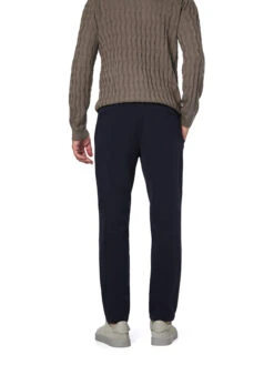 BOSS Black, Chino Kaiton, Slim Fit, Baumwolle, Dunkelblau 2 BOSS Black, Chino Kaiton, Slim Fit, Baumwolle, Dunkelblau -Herrenausstatter Verkaufe 450649 norm2