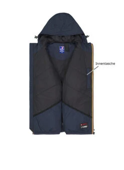 K-WAY, Regenjacke, Mikrofaser, Wasserabweisend, Blau 2 K-WAY, Regenjacke, Mikrofaser, Wasserabweisend, Blau -Herrenausstatter Verkaufe 450743 norm3