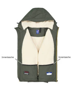 K-WAY, Regenjacke, Mikrofaser Wasserabweisend, Grün -Herrenausstatter Verkaufe 450746 norm3