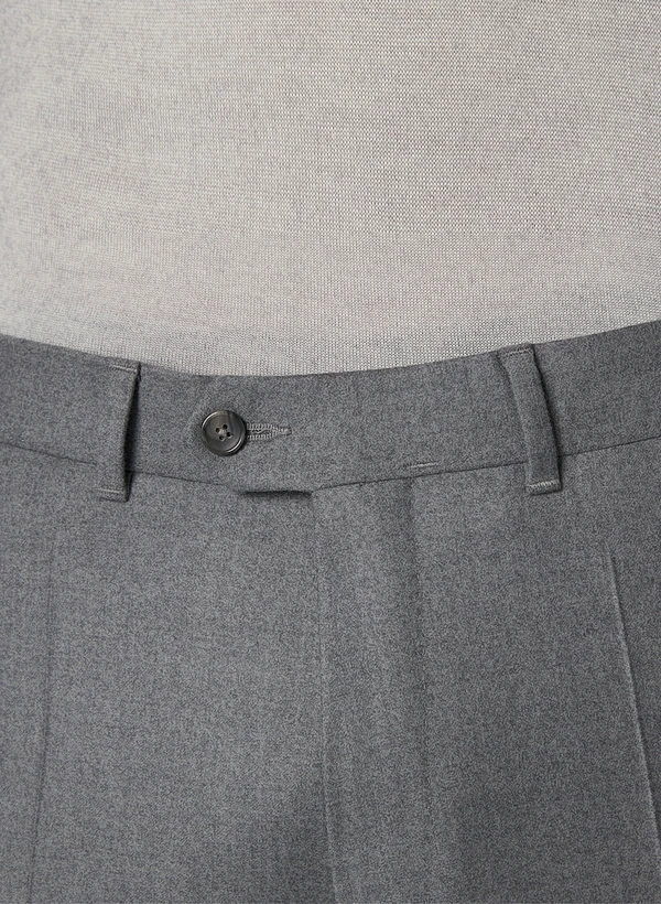 DRESSLER, Hose Janis, Regular Fit, Schurwoll-Flanell, grau meliert DRESSLER, Hose Janis, Regular Fit, Schurwoll-Flanell, Grau Meliert -Herrenausstatter Verkaufe 450749 norm3