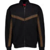 HUGO, Sweatjacke Dingmoor, Baumwolle, Schwarz