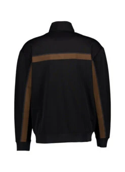 HUGO, Sweatjacke Dingmoor, Baumwolle, Schwarz -Herrenausstatter Verkaufe 450774 norm2