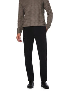 BOSS Black, Chino Kaiton, Slim Fit, Baumwolle, Schwarz