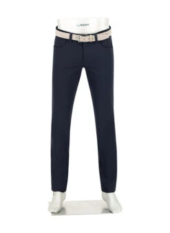 Alberto, Hose Pipe, Regular Fit, Performence-Stretch Wasserabweisend, Navy