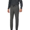 HUGO, Bundfaltenhose Getlin, Slim Fit, Wolle, Grau Meliert