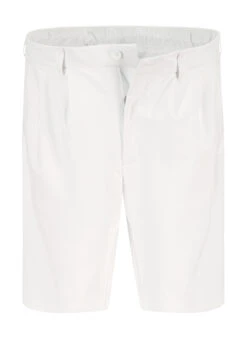 BOSS Green, Shorts, Relaxed Fit, Jersey, Weiß